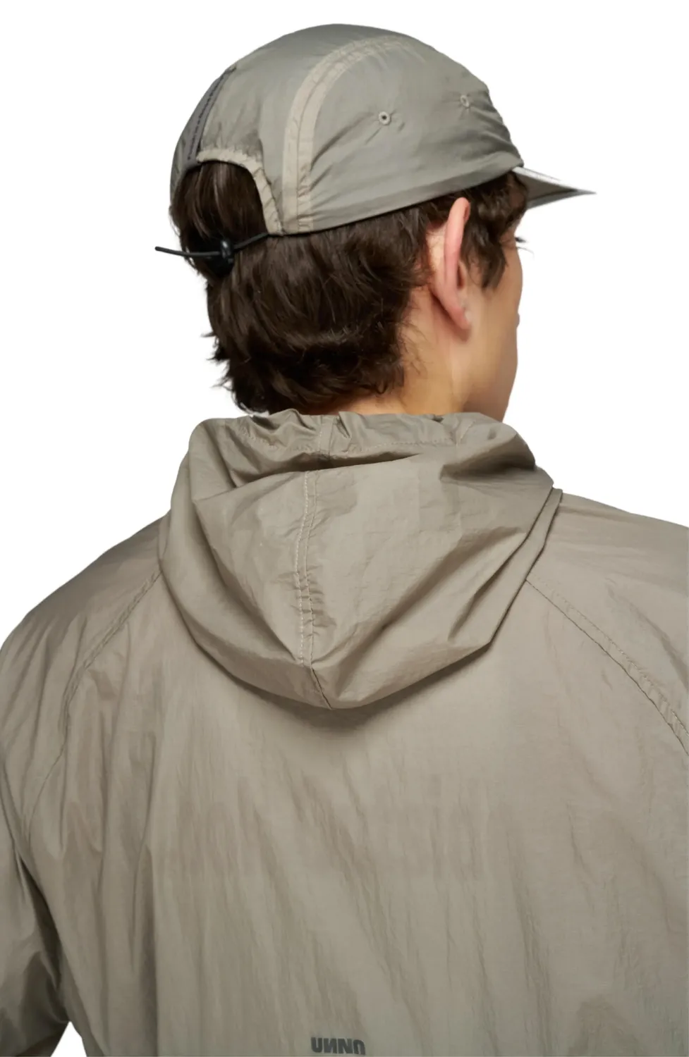 UNNA Smiles Run Laufjacke Herren Stone Grey Winddicht