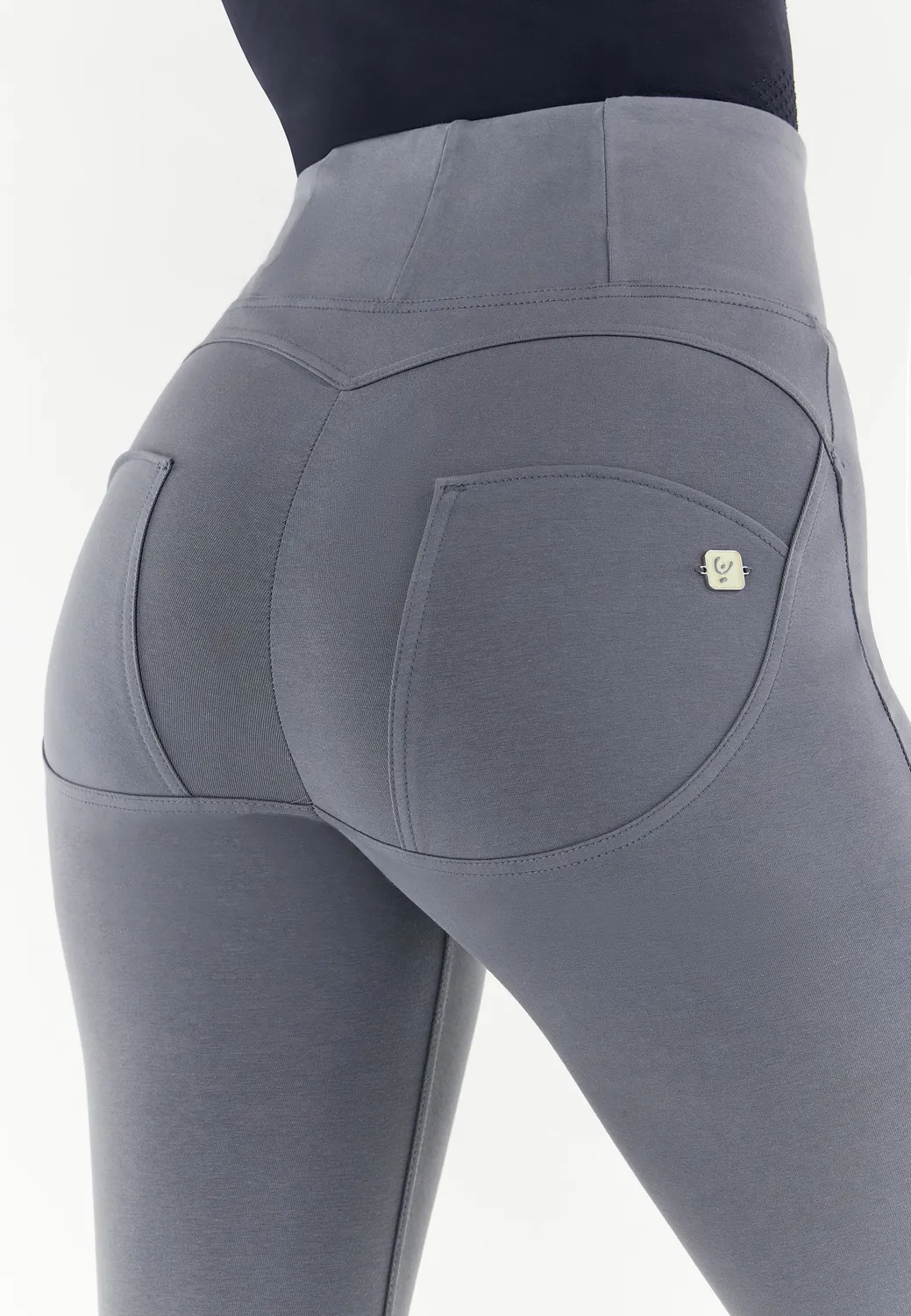 Freddy WR.UP Curvy Hose High Waist Blu Navy Bio