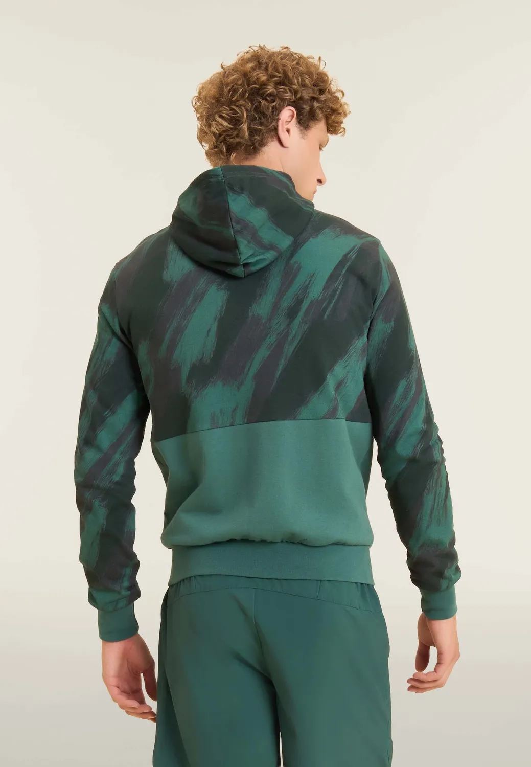 Freddy Allover Abstract Hoodie Schwarz MC34N