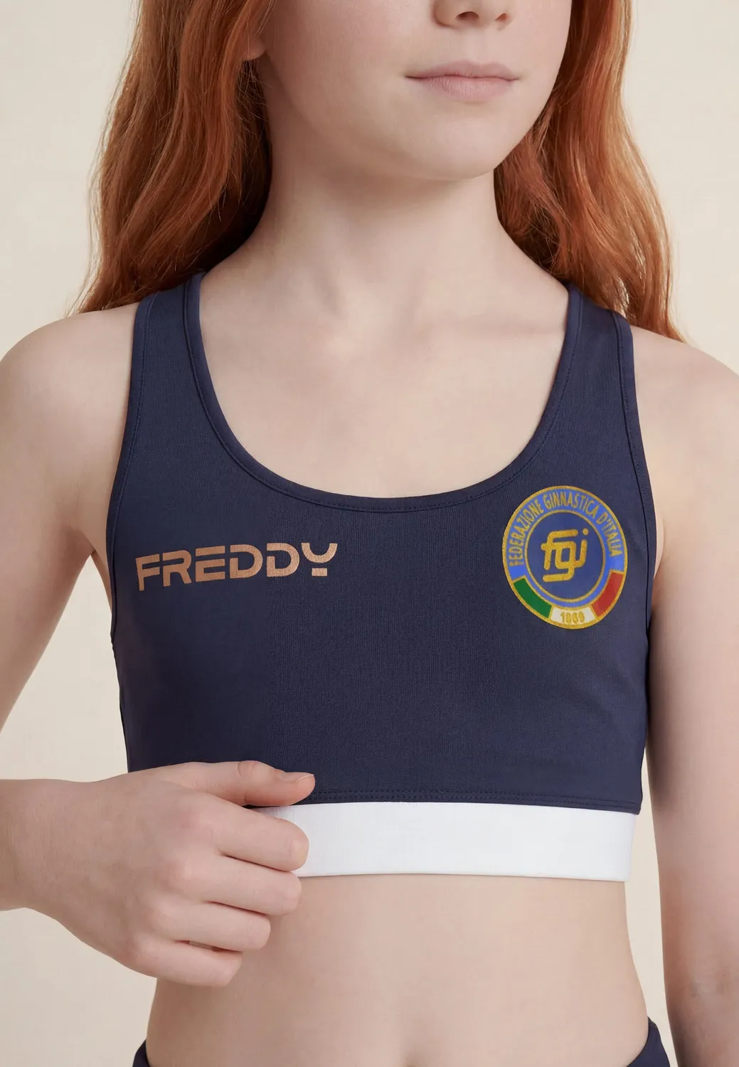 Freddy Italia Sporttop Mädchen Nylon Racerback