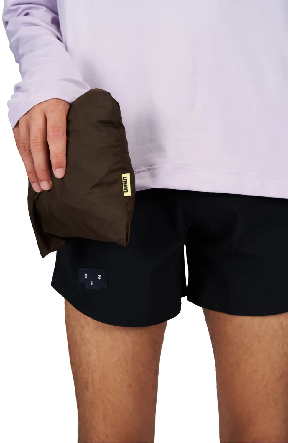 UNNA Smiles Run Laufjacke braun ultraleicht
