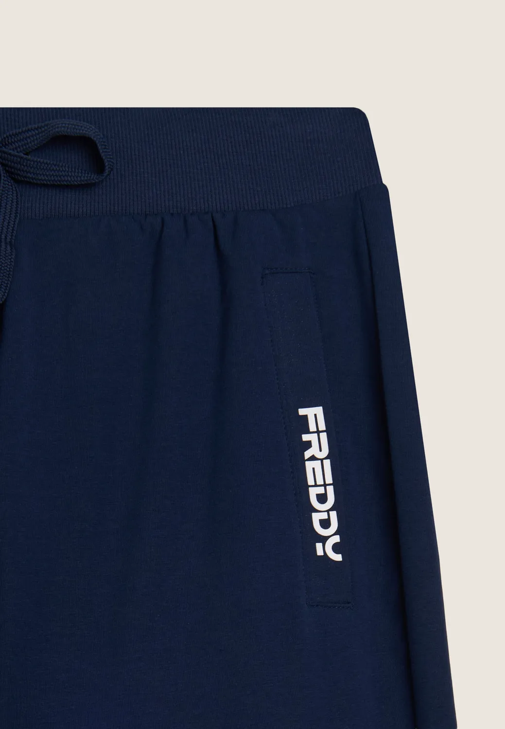 Freddy Jersey Stretch Sporthose schwarz mit Taschen
