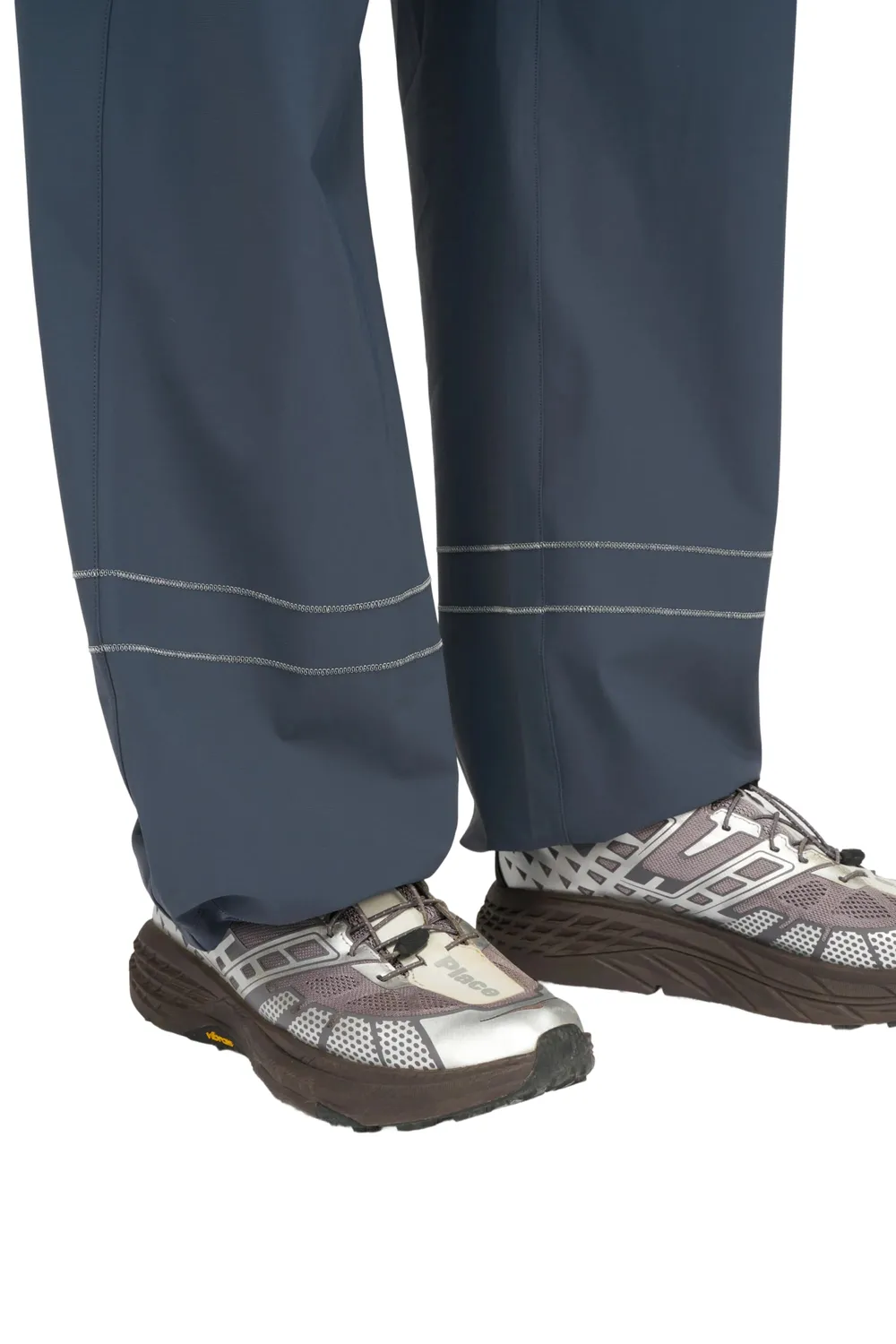UNNA Everywhere Pants Wide Hose Blue Grey ECONYL