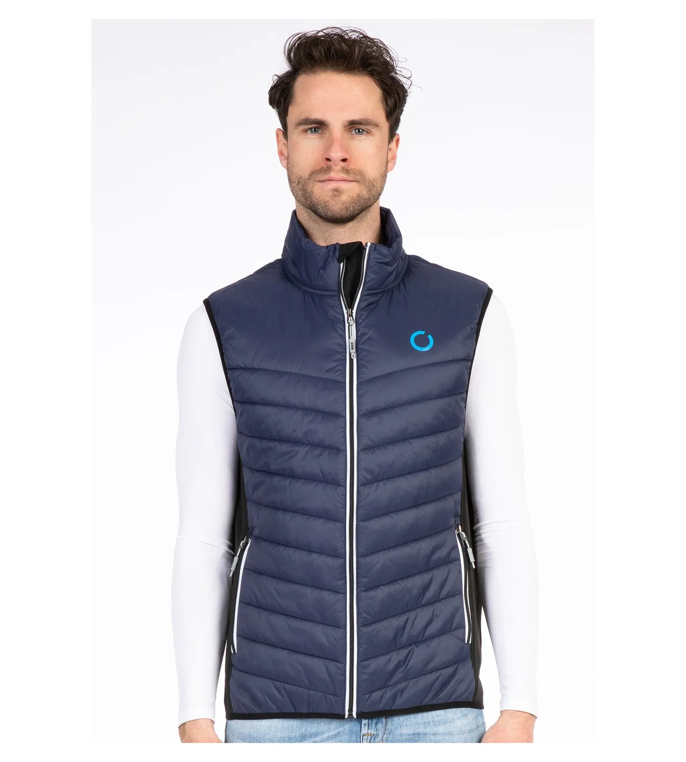 LPO Evan Hybrid-Steppweste Herren blau leicht