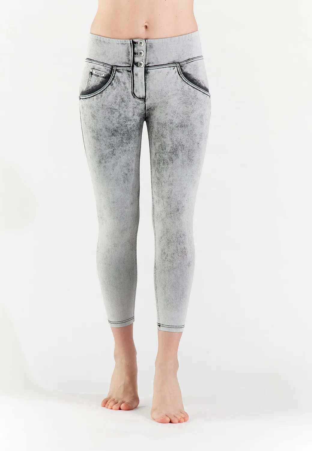Freddy WR.UP Jeans 7/8 Superskinny Bleached J93N