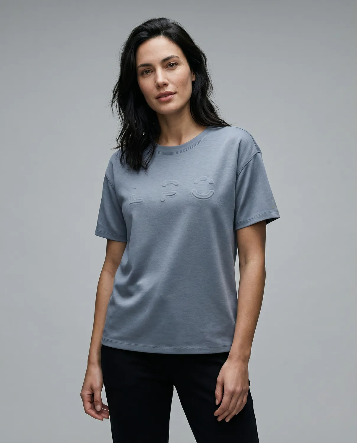 LPO Madlen T-Shirt Damen blau Modal