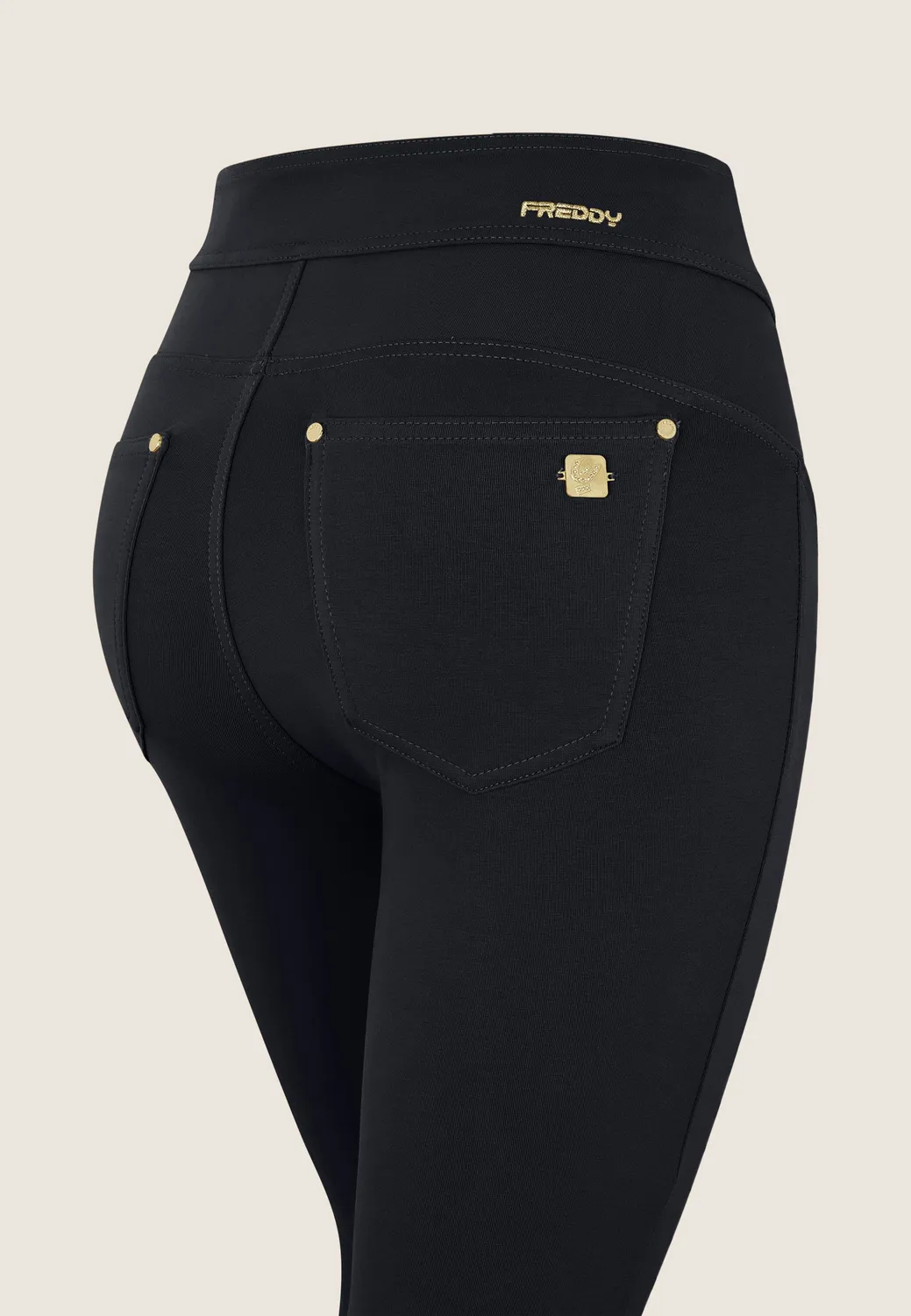 Freddy N.O.W. Jerseyhose hoher Bund Dark Sapphire