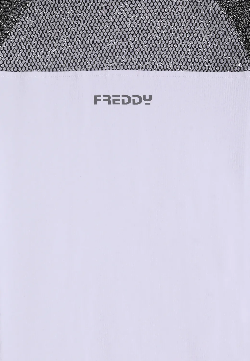 Freddy Maxi T-Shirt Kleid Mädchen schwarz Lurex-Mesh