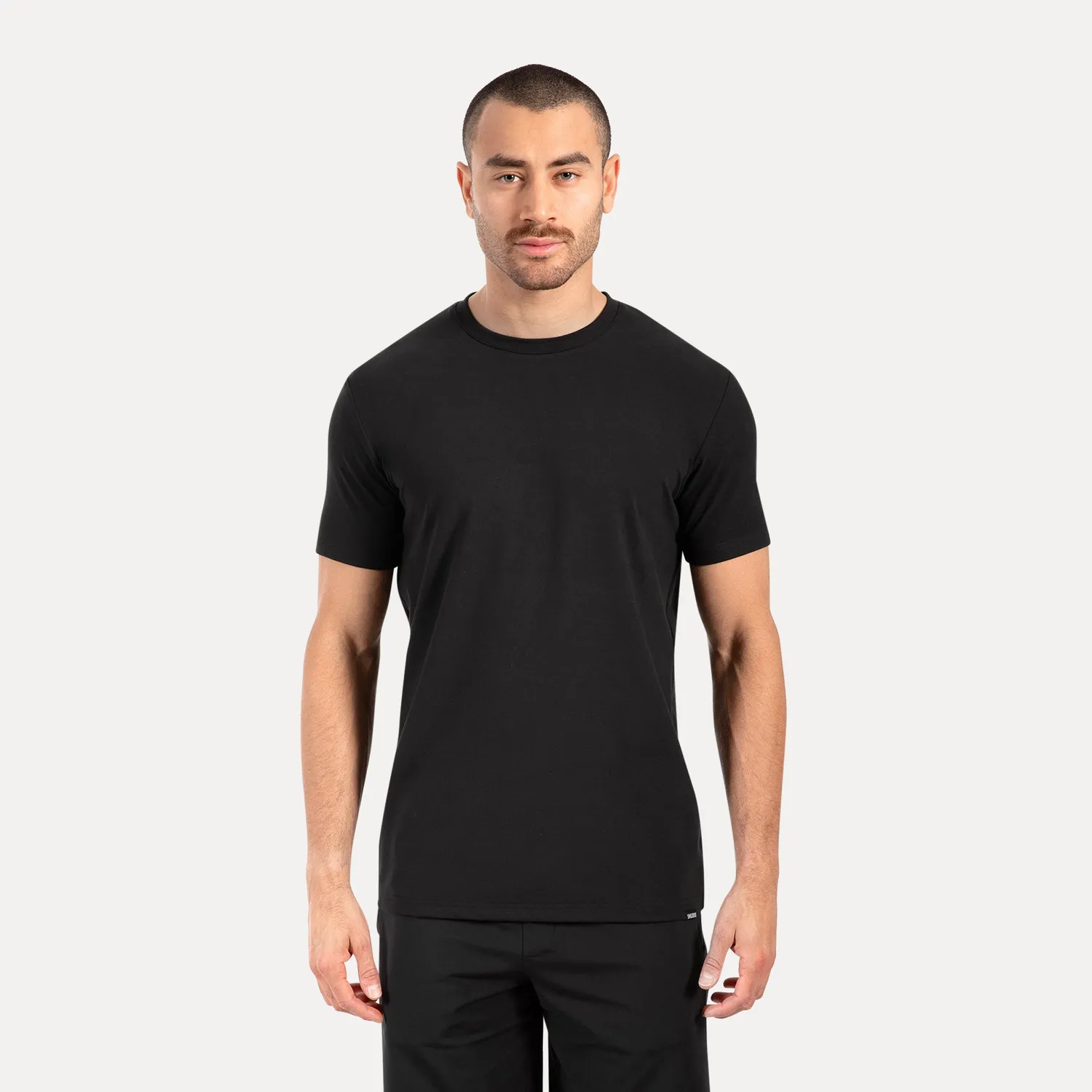 Smilodox Lunara Micah T-Shirt Herren Schwarz Regular