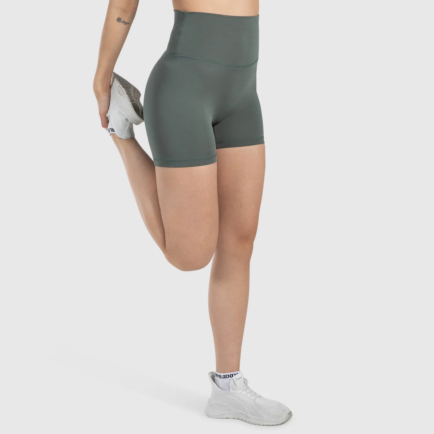 Smilodox Amaze Pro Leola Shorts Schwarz High Waist