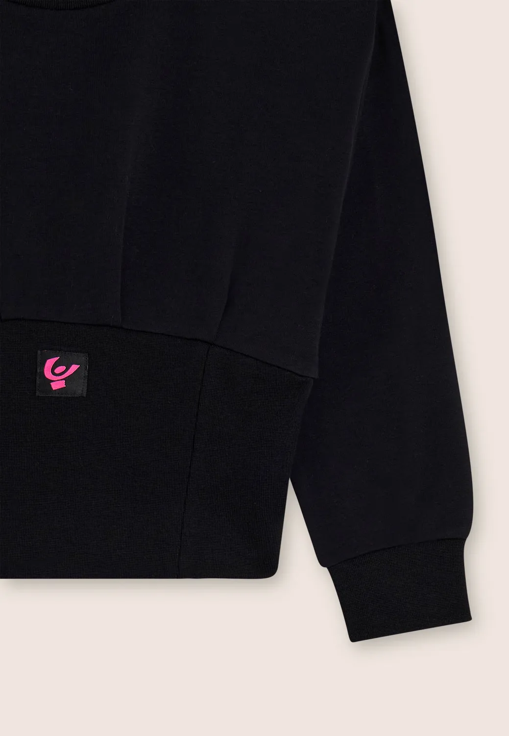 Freddy Cropped Sweatshirt Mädchen Rippbündchen