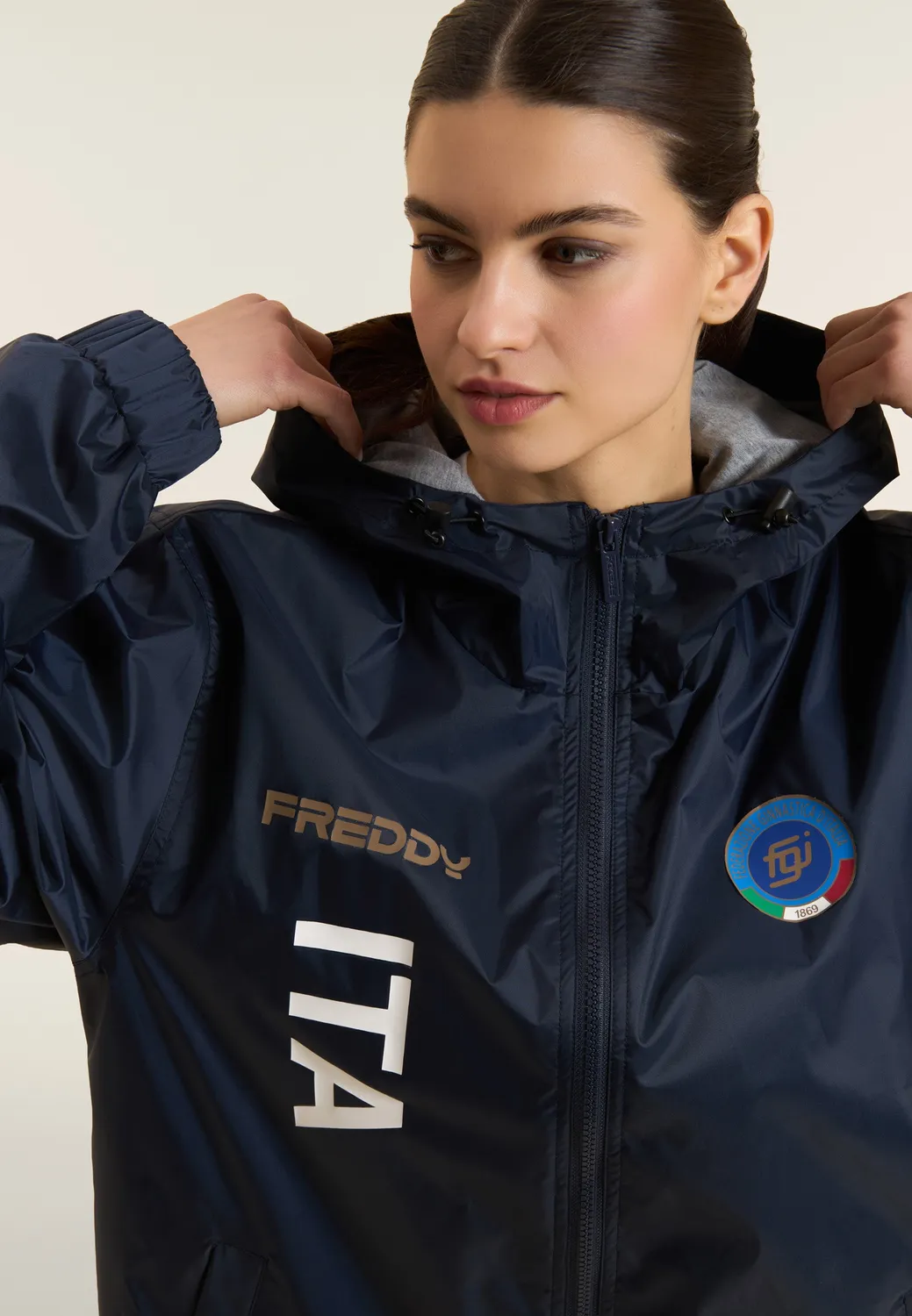 Freddy FGI Ginnastica Regenjacke Dark Sapphire wasserdicht