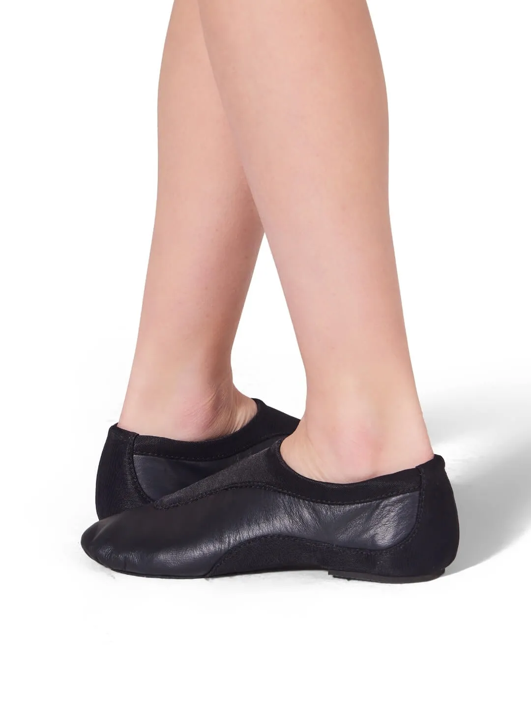 Capezio Vibe VIB100C Jazzschuhe Schwarz Kinder Leder
