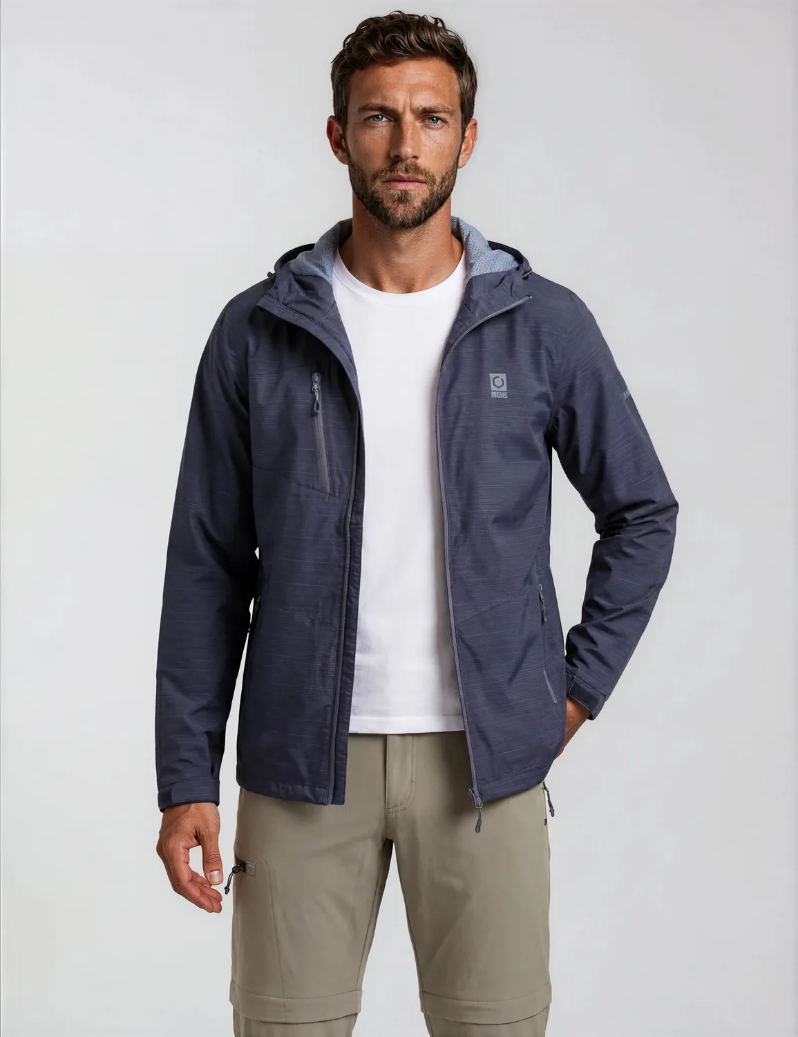 LPO Roman Outdoorjacke dunkelblau wasserdicht