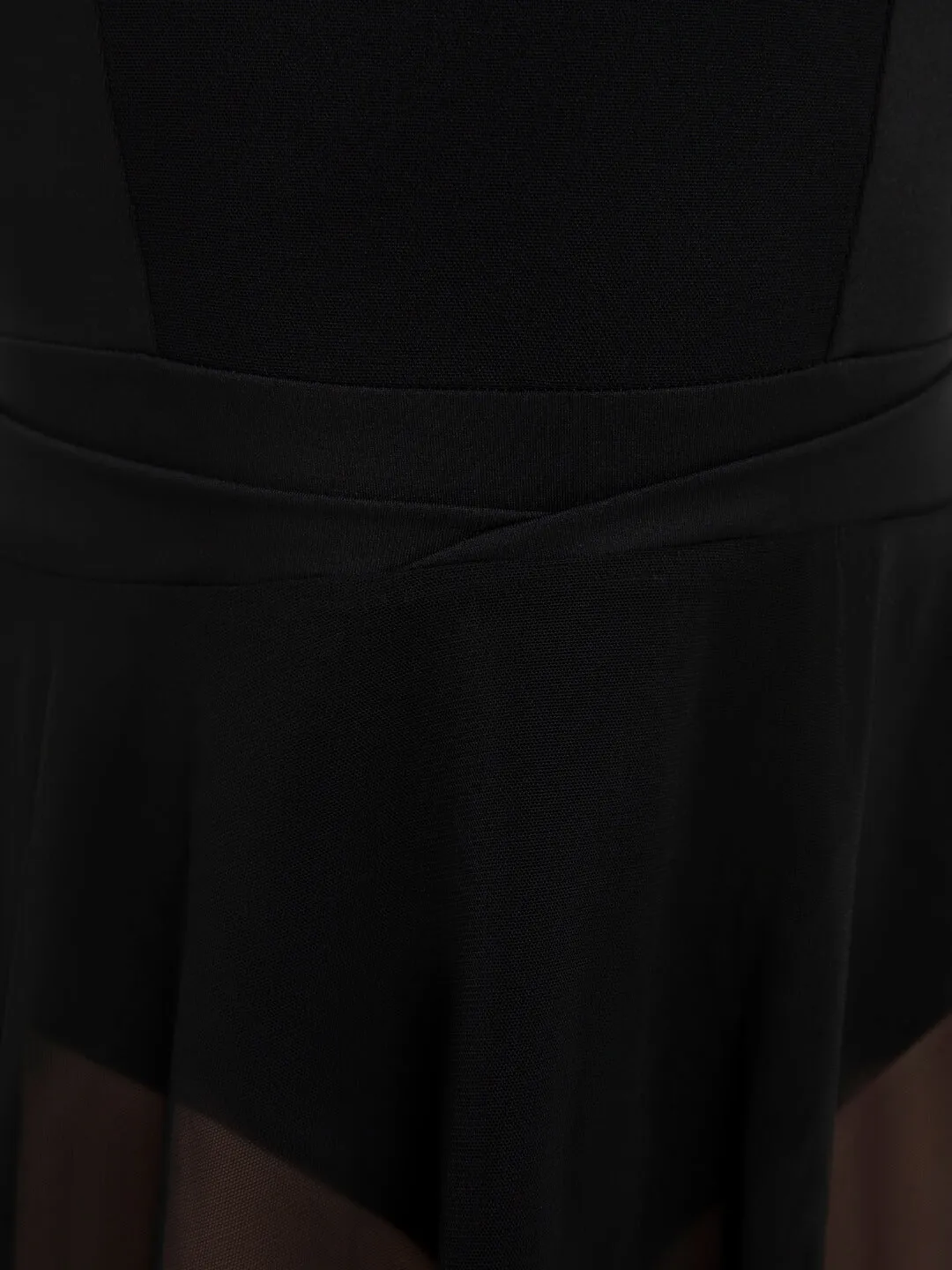 Capezio Jewel Garden 12294C Kinder Ballettrock Schwarz Mesh