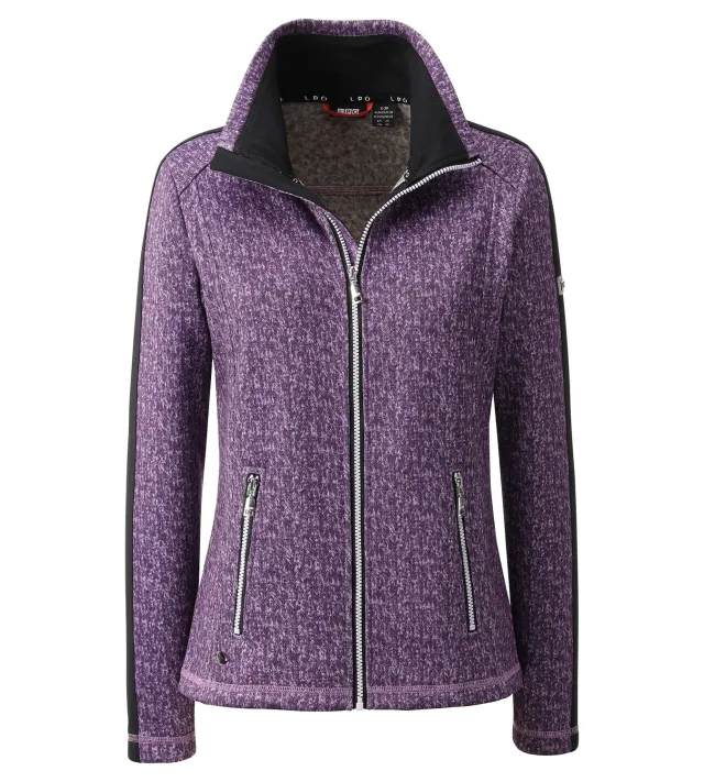 LPO Alena Fleecejacke Damen lila wärmend