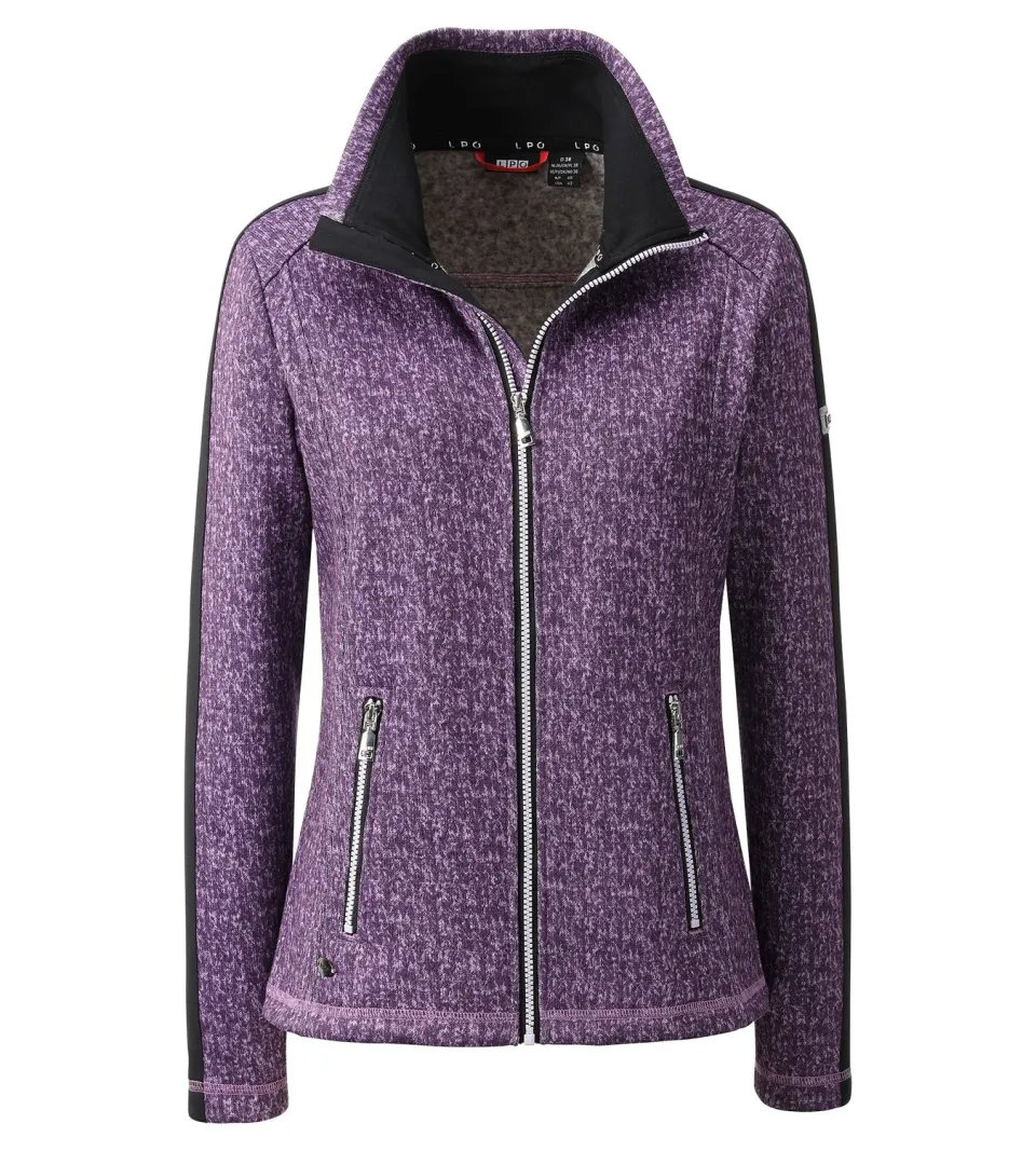 LPO Alena Fleecejacke Damen lila wärmend