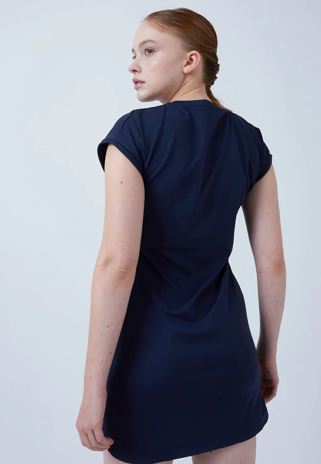 SPORTKIND Loose Fit Tenniskleid Kleid mit Taschen atmungsaktiv UV-Schutz