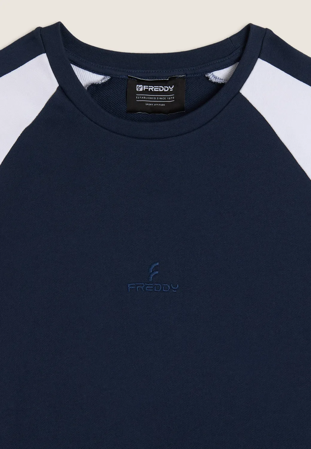 Freddy Colorblock Sweatshirt Schwarz 2S5001