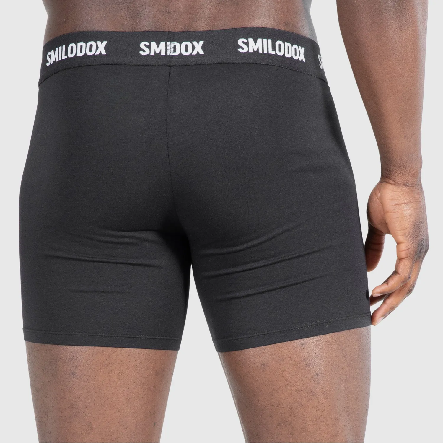 Smilodox Carnos Modal Set Schwarz 3er Pack Unterwäsche