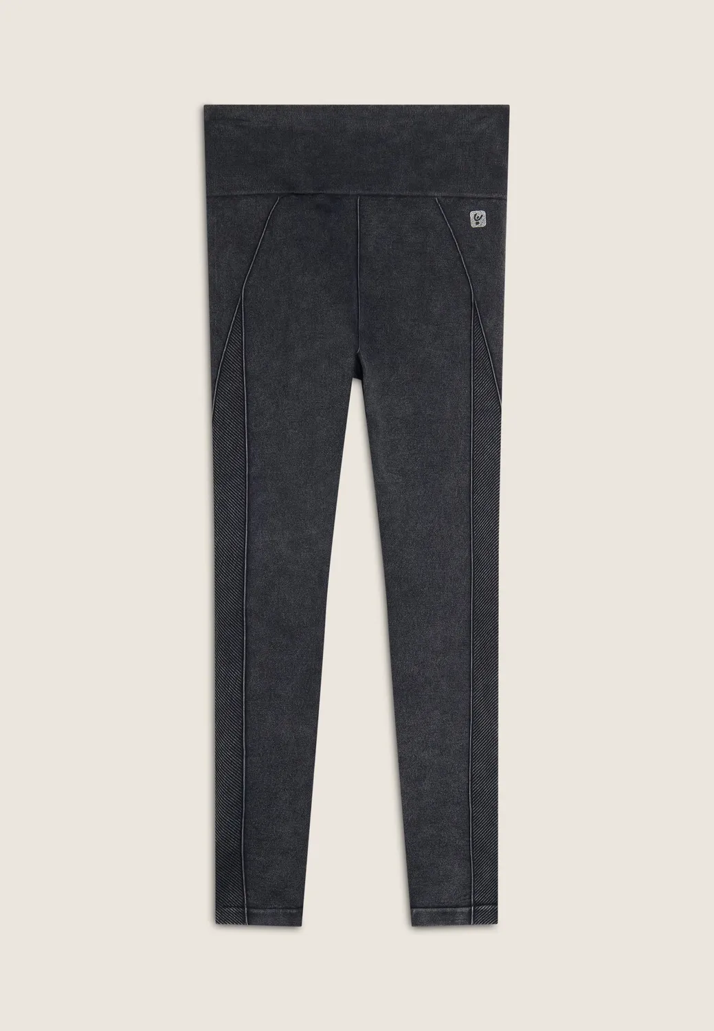 Freddy Seamless Leggings Damen Black Indigo Denim 7/8