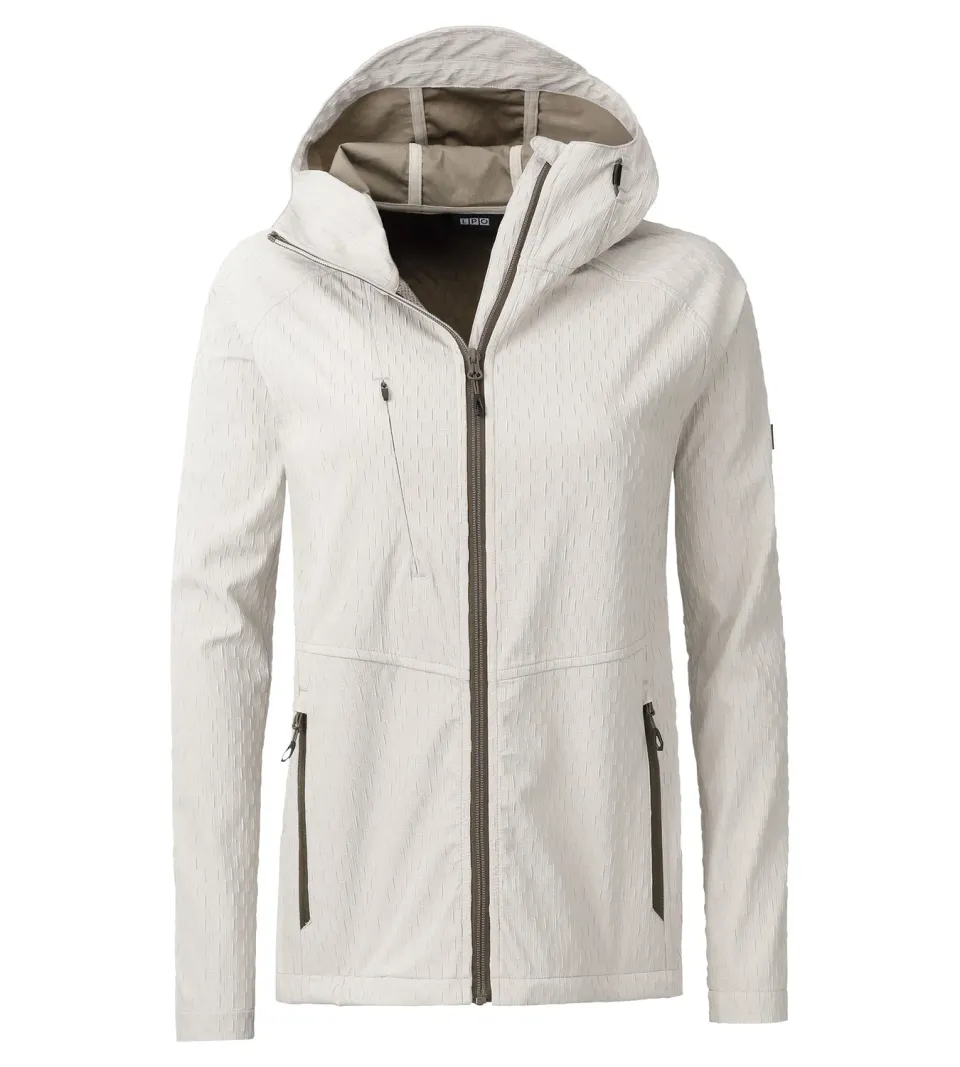 LPO Lia Softshelljacke Damen beige atmungsaktiv