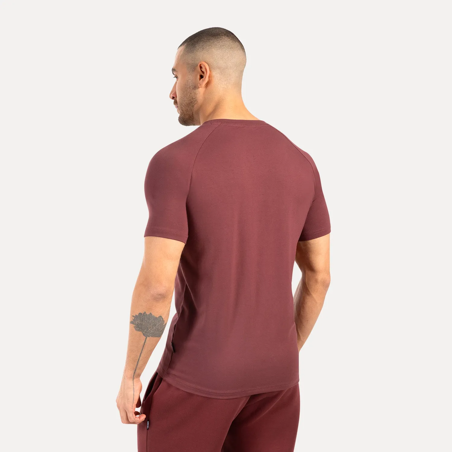 Smilodox Lunara Thilo T-Shirt Schwarz Slim Fit