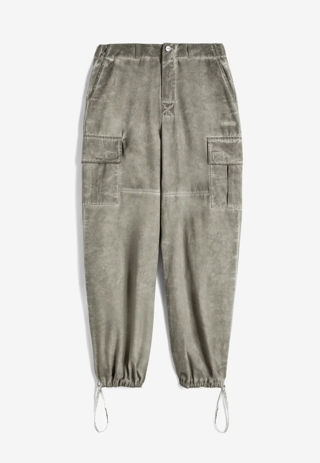 Freddy Cargo Hose Canvas Cold Dyed Gray Asphalt