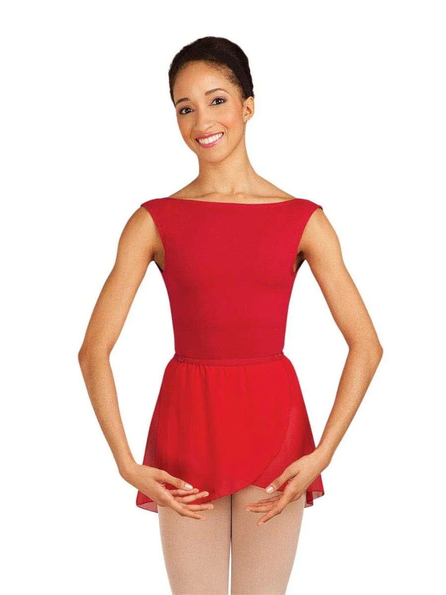 Capezio Class Wickelrock CAD800 Schwarz Baumwolle