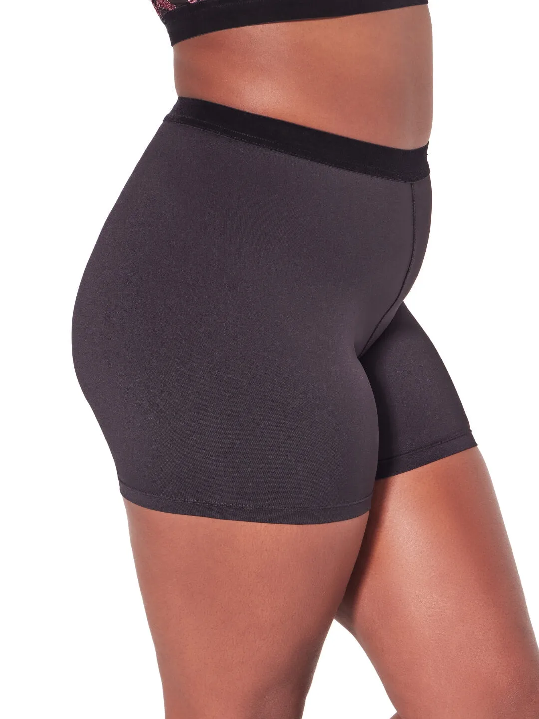 Capezio F12405W Glamour Shorts Schwarz Samtbund