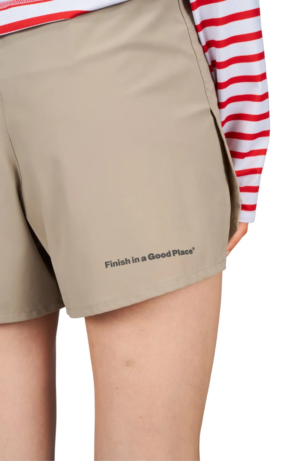 UNNA Tempo Shorts W Laufshorts Warm Sand Econyl