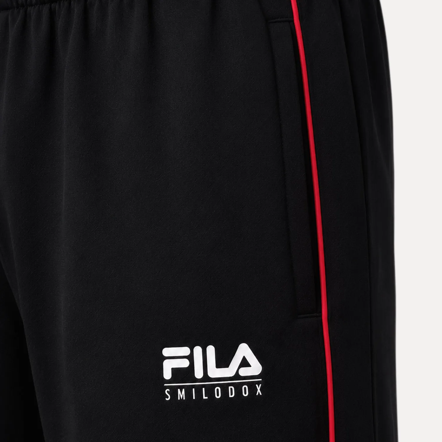 Smilodox x FILA Iseo Jogginghose Schwarz Regular Fit