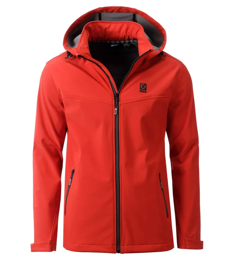 LPO Melvin Softshelljacke Herren rot winddicht