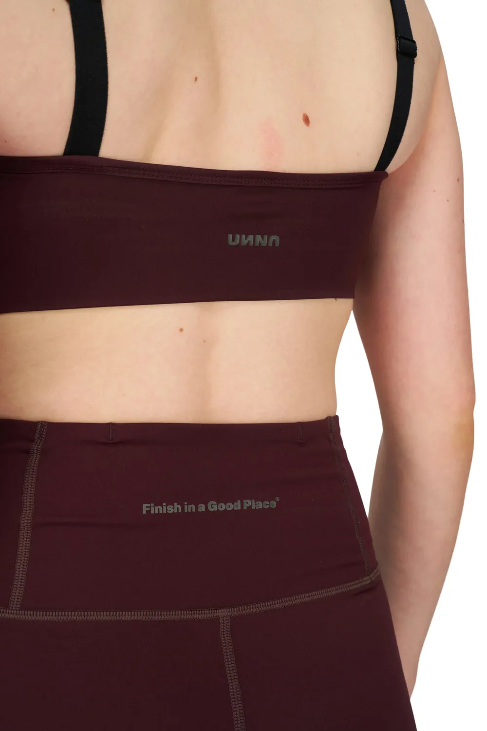 UNNA Good Place Bra Sport-BH Merlot Medium Support