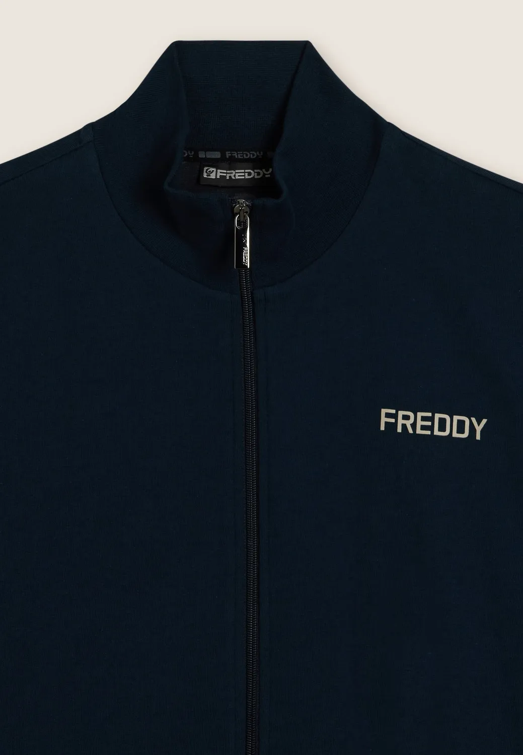 Freddy Herren Sweatjacke Baumwolle Dark Sapphire