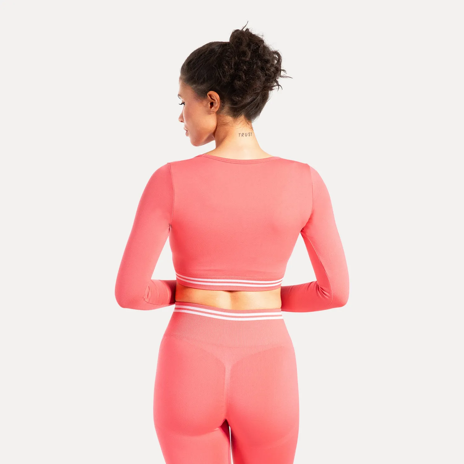 Smilodox Lunara Miriel Longsleeve Schwarz Tailliert