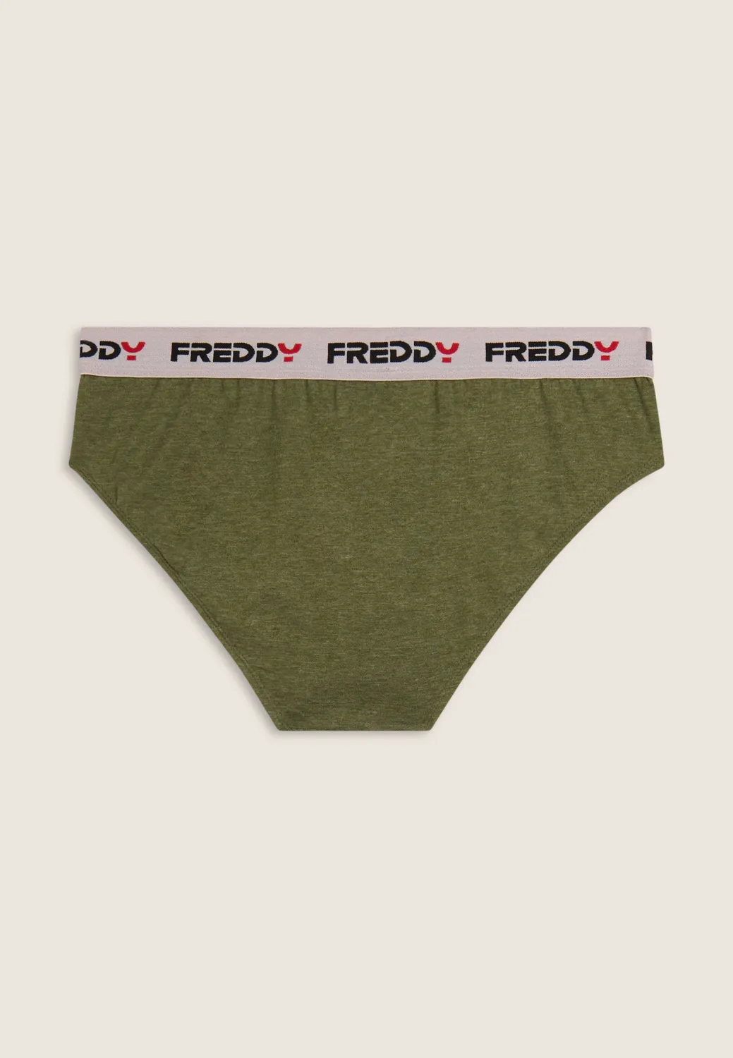 Freddy Jacquard Logo Slip Herren Navy Kontrastbund