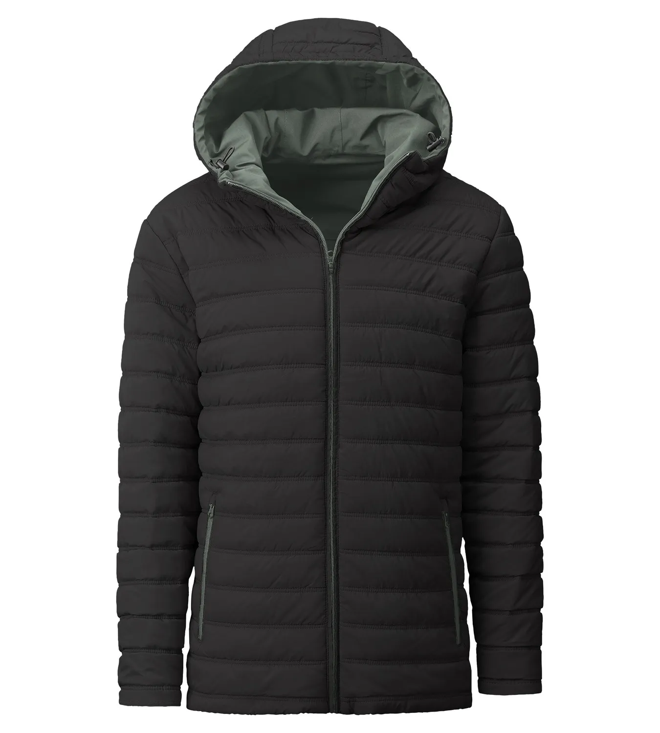 LPO Fenno 2 Wende-Funktionsjacke graugrün wasserdicht