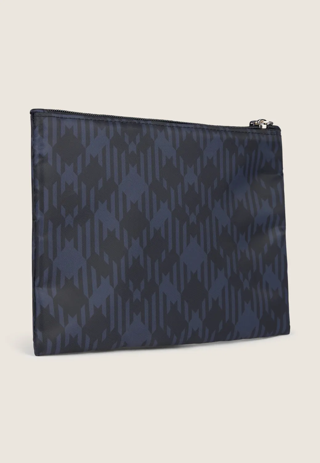 Freddy Tartan Clutch Polyester kariert Handgelenk Trageschlaufe