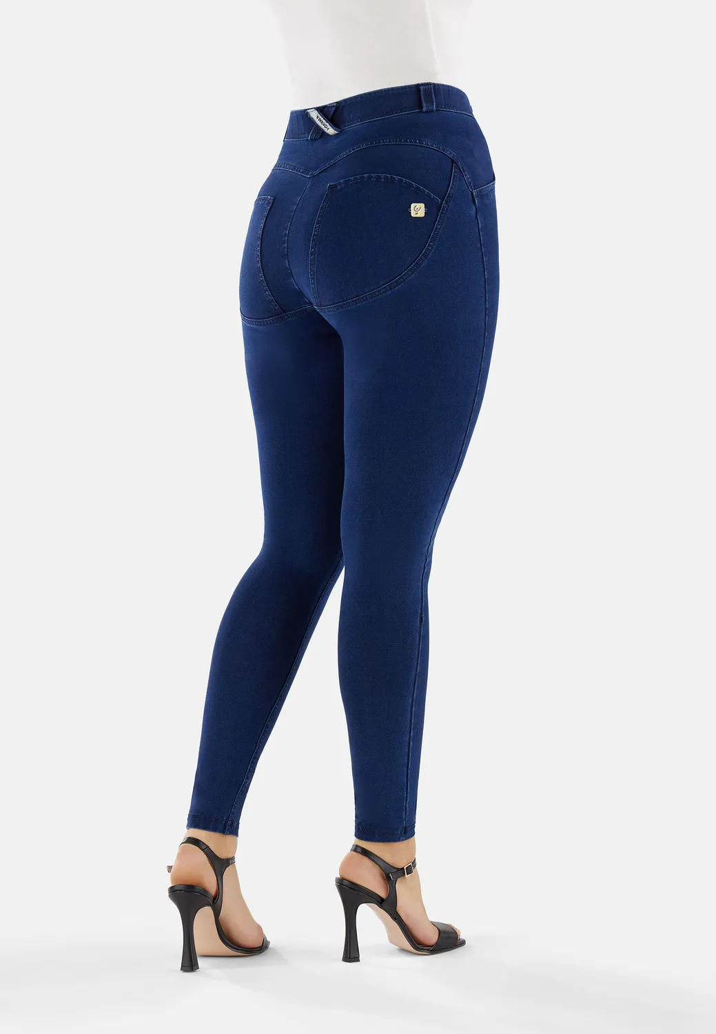 Freddy WR.UP Curvy Jeggings Damen Dark Jeans Superskinny