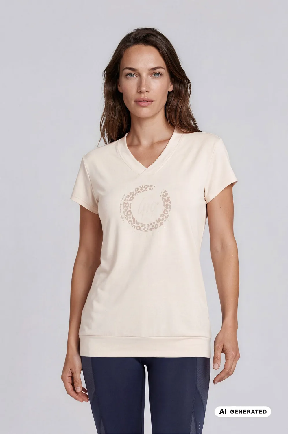 LPO Christel Funktionsshirt Damen beige schnelltrocknend