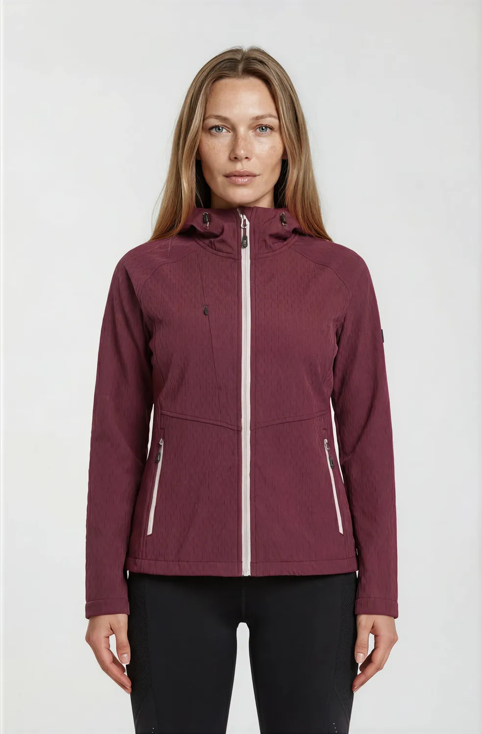 LPO Lia Softshelljacke Damen bordeaux 10000 mm