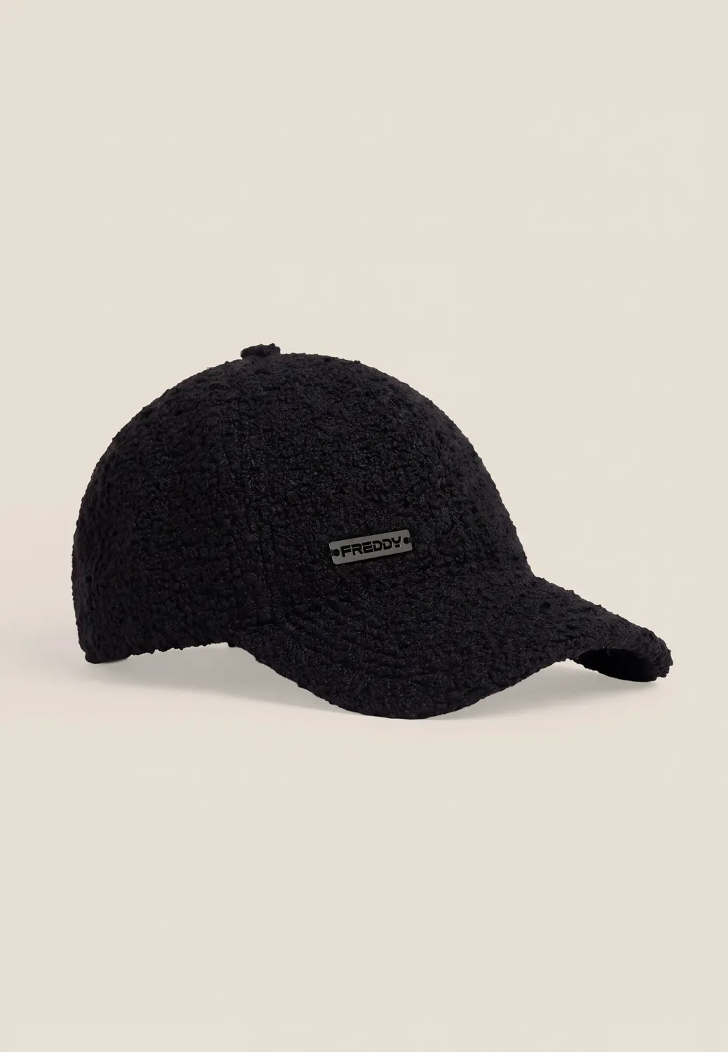 Freddy Baseball Cap Damen Sherpa schwarz Einheitsgröße