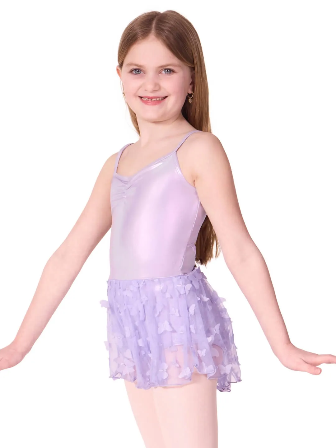 Capezio Flutter Swallowtail Tanzkleid Schwarz Kind