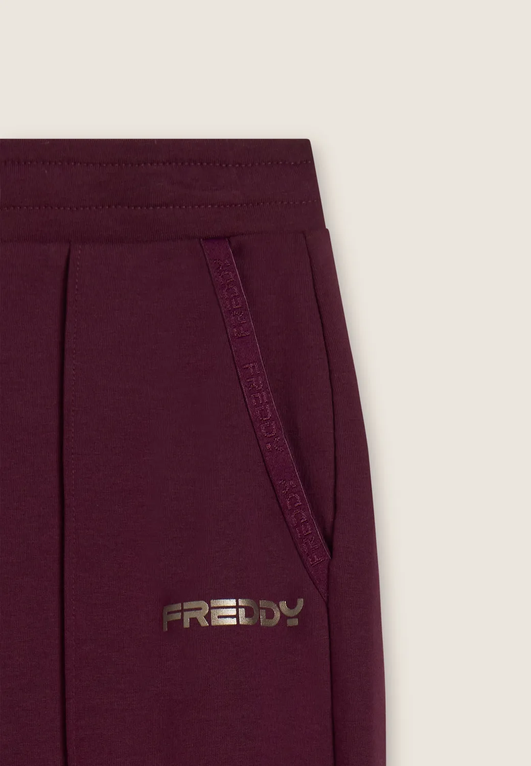 Freddy Sporthose Dark Sapphire Gerade Fleece Stretch