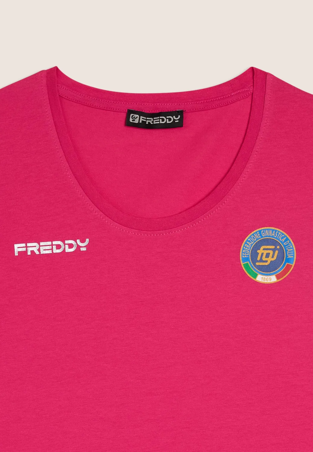 Freddy FGI T-Shirt Nero Jersey stretch regular