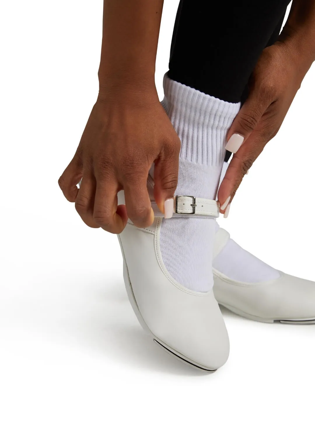 Capezio Terra Tap-Schuhe Schwarz Klettverschluss