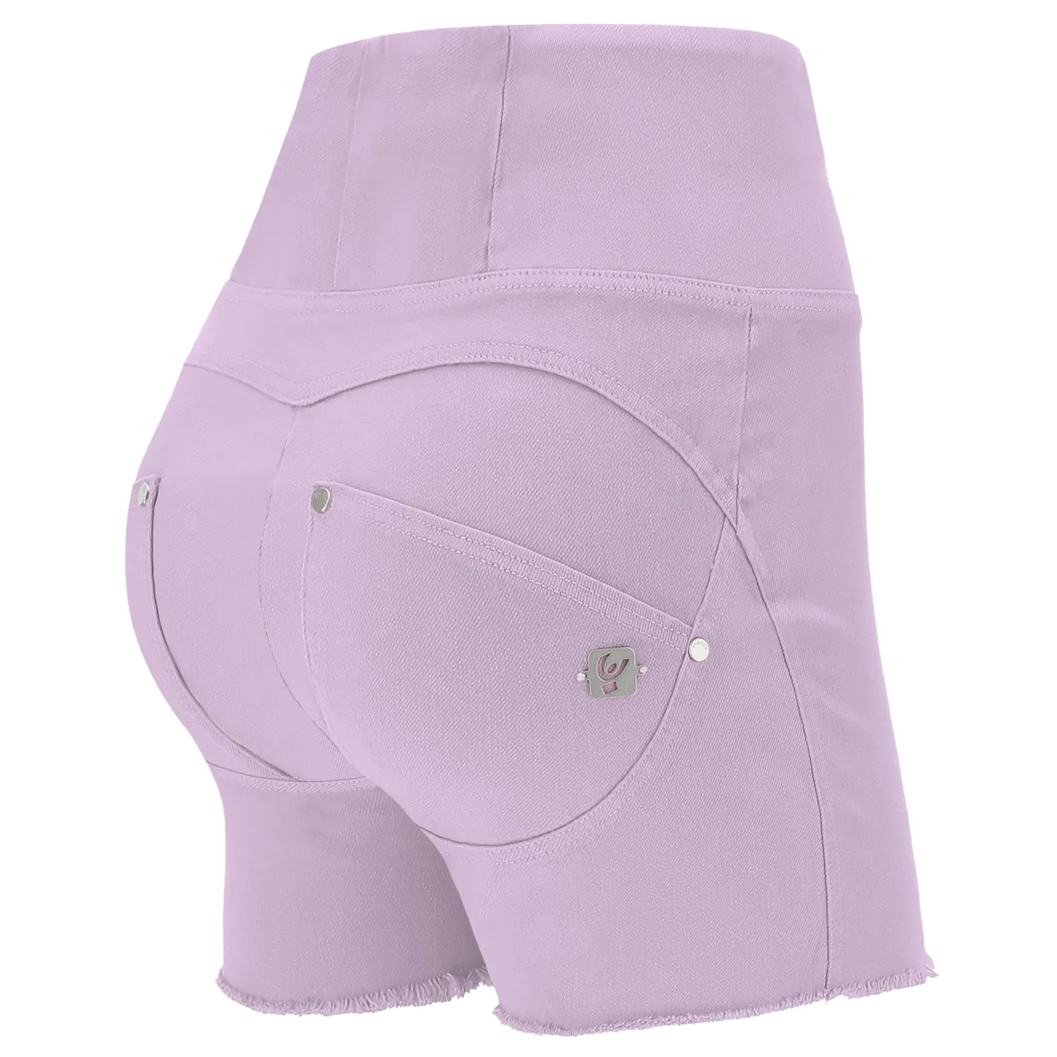 Freddy WR.UP Shorts Damen Blue Fog hoher Bund