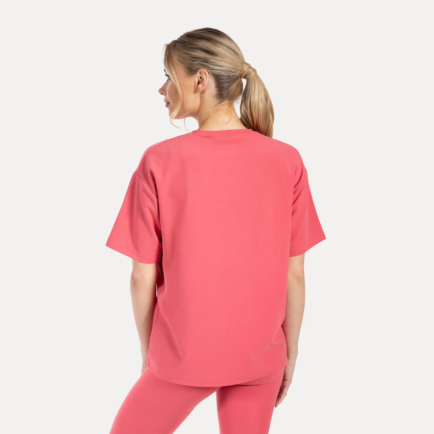 Smilodox Aurica T-Shirt Damen Schwarz Oversize
