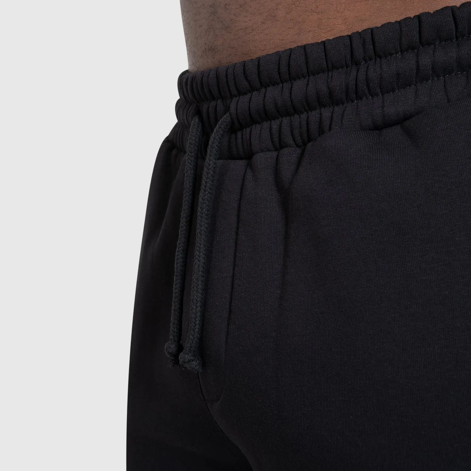 Smilodox Sorea Aldin Jogginghose Herren Schwarz Baumwolle